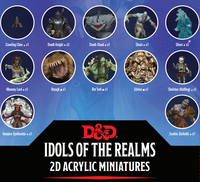 D&D Idols of the Realms: Boneyard - 2D Set 1