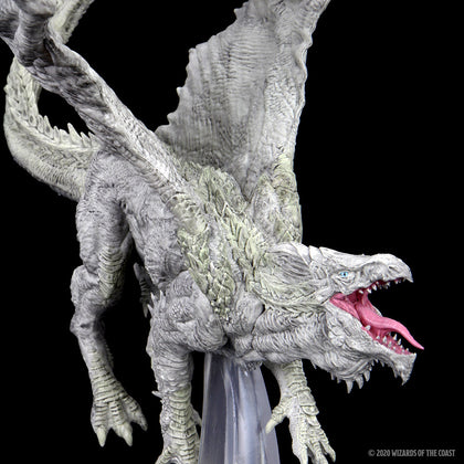D&D Icons of the Realms: Adult White Dragon Premium Figure - 2