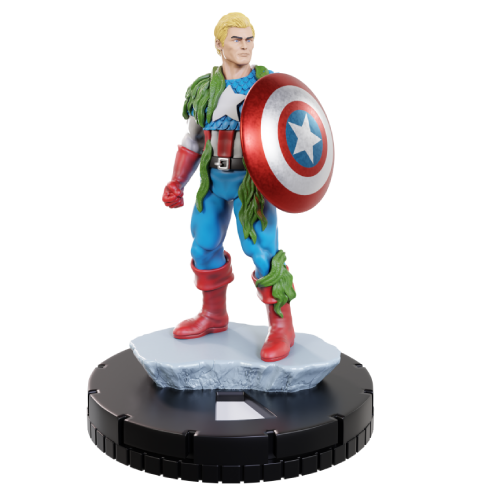 PRE-ORDER - Marvel HeroClix Iconix: Captain America from the Ice