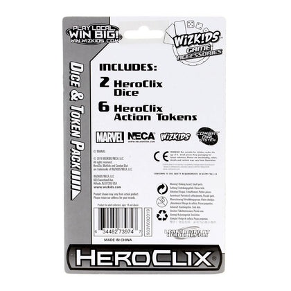 Marvel HeroClix: Captain America and the Avengers Dice and Token Pack - 2
