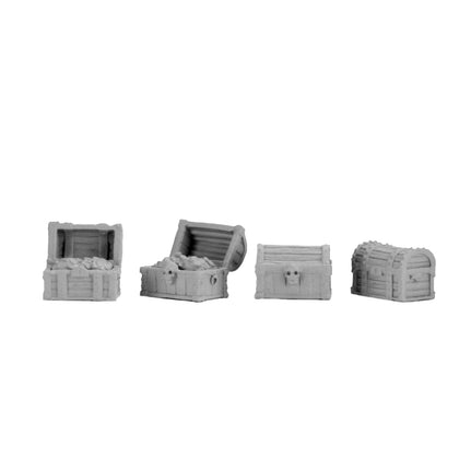 Wizkids Deep Cuts Unpainted Miniatures: Chests - 3