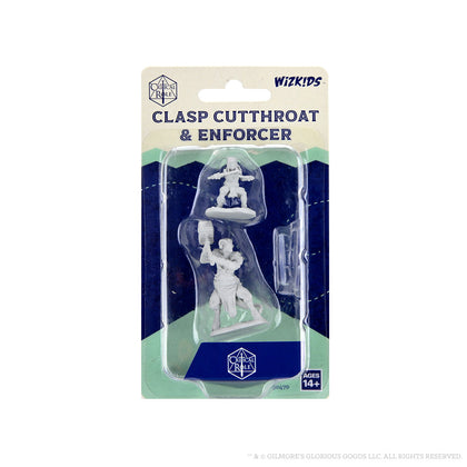 Critical Role Unpainted Miniatures: Clasp Cutthroat & Enforcer - 1