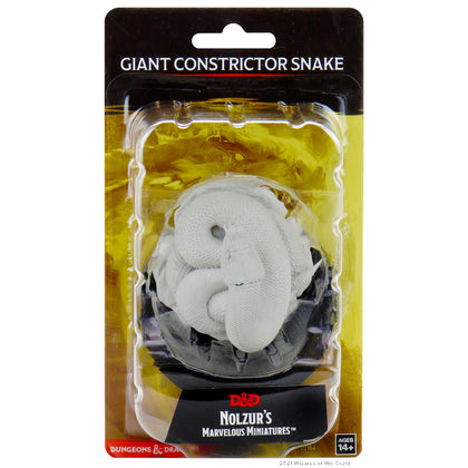 D&D Nolzur's Marvelous Miniatures: Giant Constrictor Snake - 1