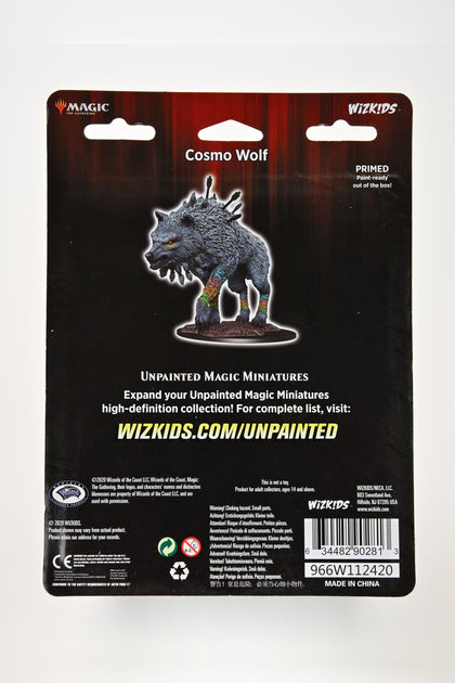 Magic: the Gathering Unpainted Miniatures: Cosmo Wolf - 2
