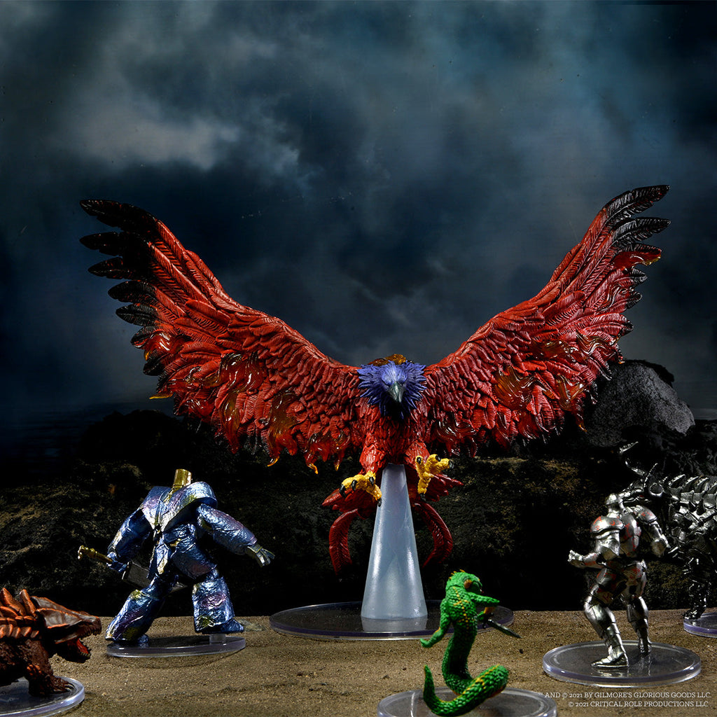 Ember Roc Critical Role: Monsters of Tal'Dorei - Ember Roc Premium Figure – WizKids