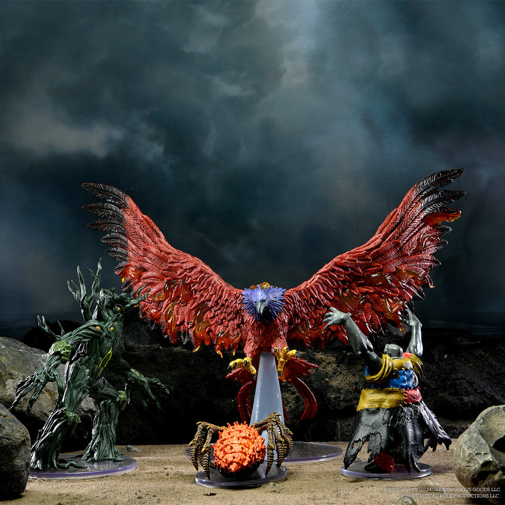 Ember Roc Critical Role: Monsters of Tal'Dorei - Ember Roc Premium Figure – WizKids