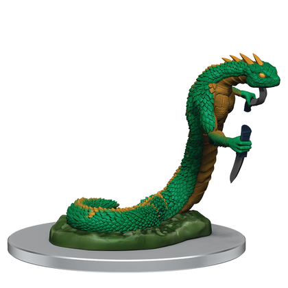 Critical Role Unpainted Miniatures: Serpentfolk & Serpentfolk Ghost - 2
