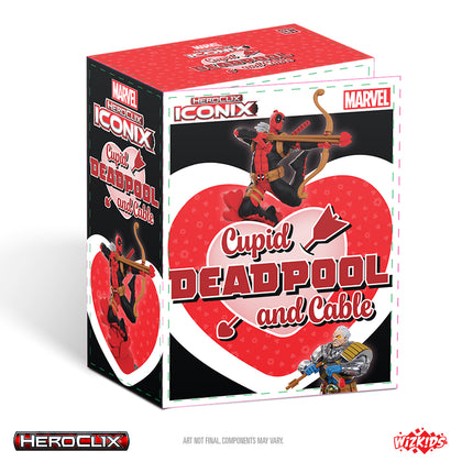 PRE-ORDER - Marvel HeroClix Iconix: Cupid Deadpool and Cable - 1