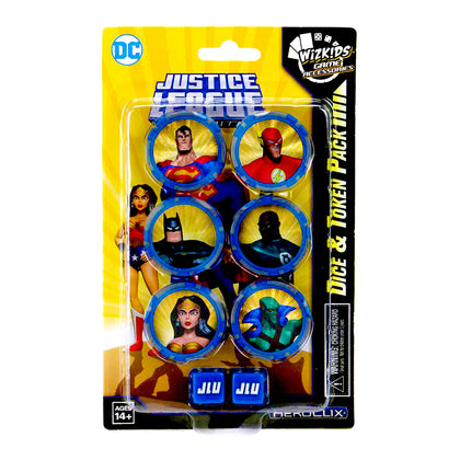 DC HeroClix: Justice League Unlimited Dice and Token Pack - 1
