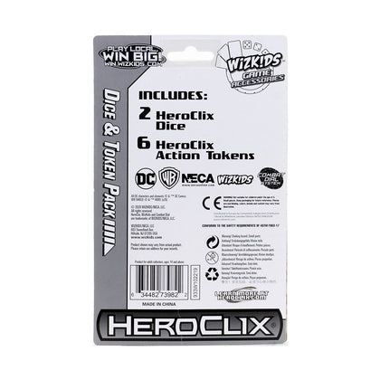 DC HeroClix: Justice League Unlimited Dice and Token Pack - 2
