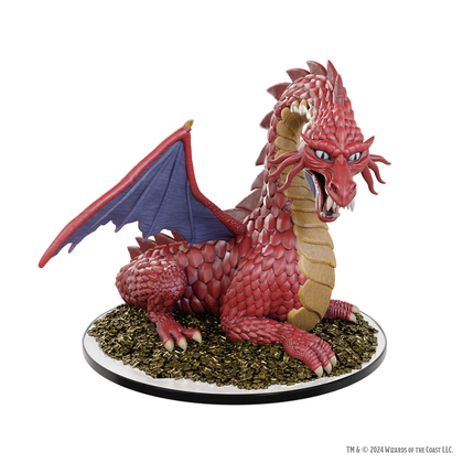 PRE-ORDER - D&D Icons of the Realms: 50th Anniversary - Classic Red Dragon Boxed Miniature - 1