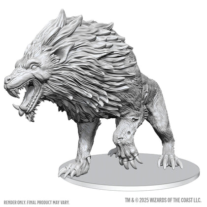 D&D Nolzur's Marvelous Miniatures: Dire Worg - 1