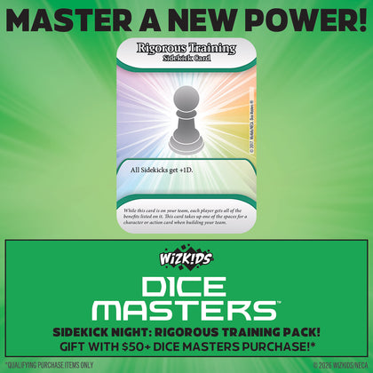 WizKids Dice Masters: Rigorous Training Promo Card - 1