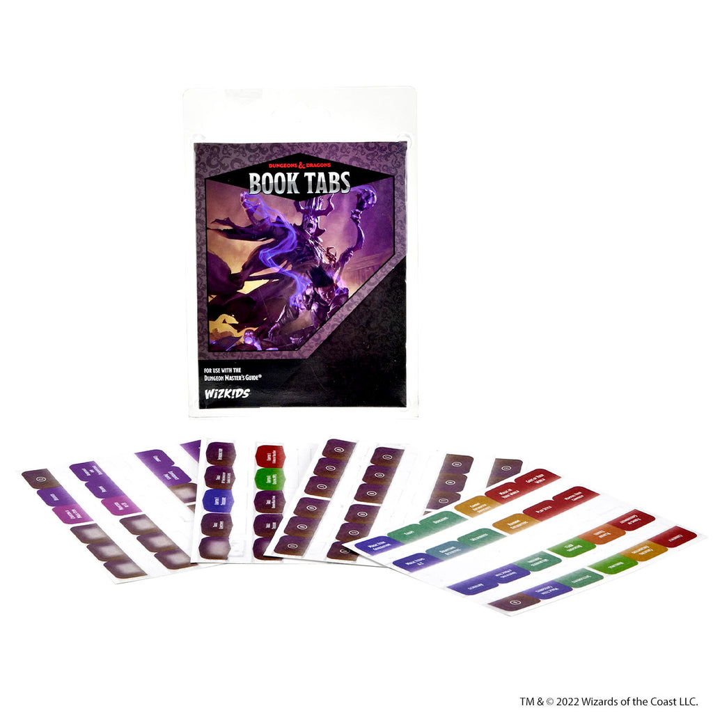 D&D Book Tabs: Dungeon Master's Guide – WizKids