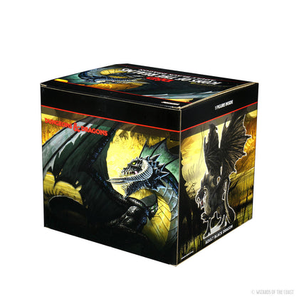 D&D Icons of the Realms: Adult Black Dragon Premium Figure - 2