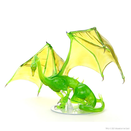 D&D Icons of the Realms: Adult Emerald Dragon Premium Figure - 17