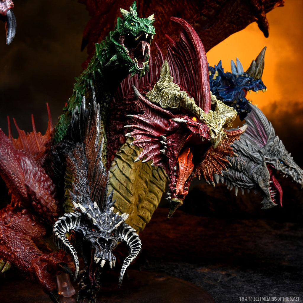 D&D Icons of the Realms Miniatures: Gargantuan Tiamat – WizKids