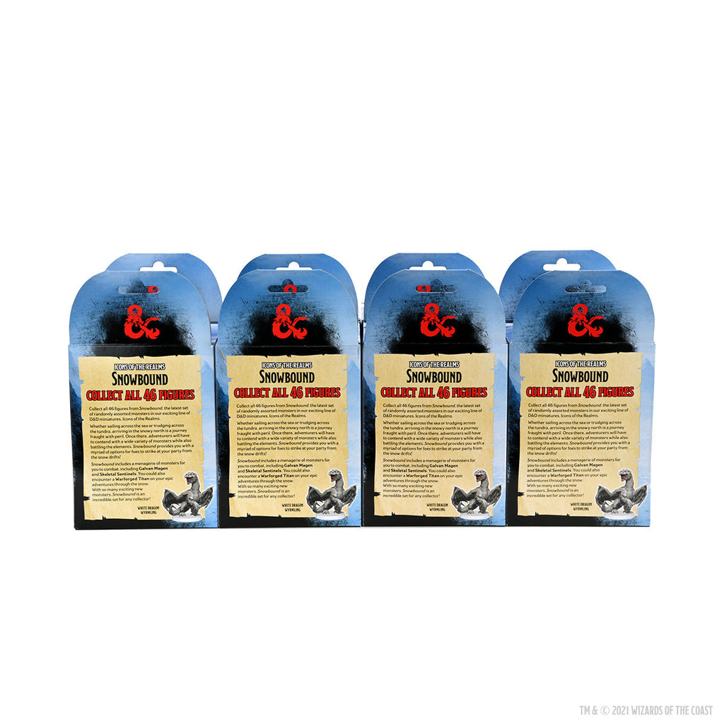 Dungeons and Dragons D&D Snowbound 8 ct. Brick (Set 19)