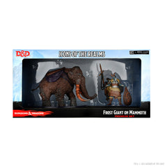 D&D Icons of the Realms Miniatures: Snowbound Frost Giant and