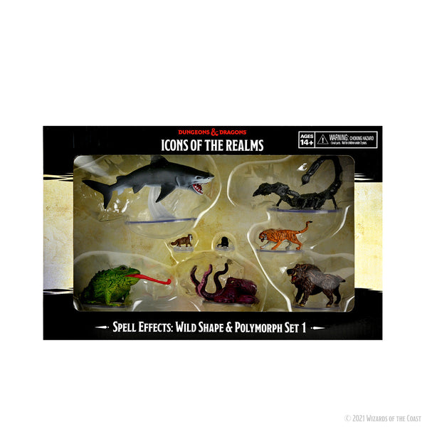 Wild Polymorph D&D Icons of the Realms: Wild Shape & Polymorph Set 1 – WizKids