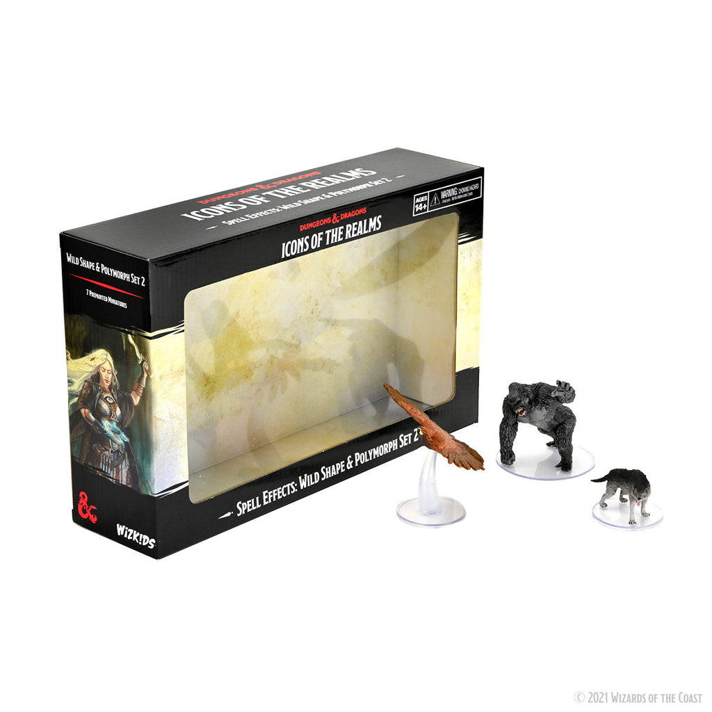 D&D Icons of the Realms: Wild Shape & Polymorph Set 2 – WizKids