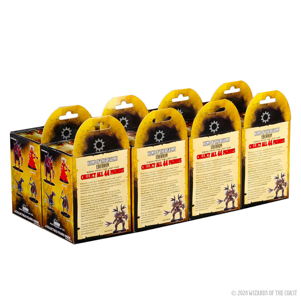 D&D Icons Of The Realms – Eberron : Rising From The Last War – Brique De 8 Boosters Pour Collectionneurs