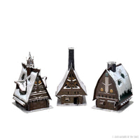 D&D Icons of the Realms: Icewind Dale: Rime of the Frostmaiden - Ten Towns Papercraft Set