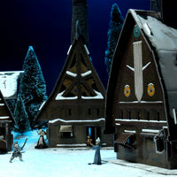 D&D Icons of the Realms: Icewind Dale: Rime of the Frostmaiden - Ten Towns Papercraft Set
