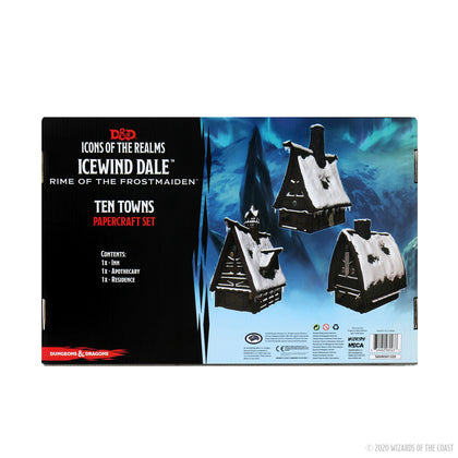 D&D Icons of the Realms: Icewind Dale: Rime of the Frostmaiden - Ten Towns Papercraft Set - 2