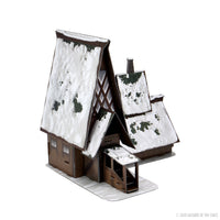 D&D Icons of the Realms: Icewind Dale: Rime of the Frostmaiden - The Lodge Papercraft Set