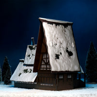 D&D Icons of the Realms: Icewind Dale: Rime of the Frostmaiden - The Lodge Papercraft Set