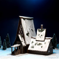 D&D Icons of the Realms: Icewind Dale: Rime of the Frostmaiden - The Lodge Papercraft Set