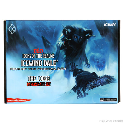 D&D Icons of the Realms: Icewind Dale: Rime of the Frostmaiden - The Lodge Papercraft Set - 1