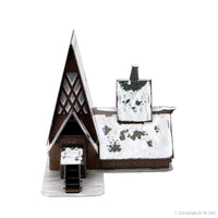 D&D Icons of the Realms: Icewind Dale: Rime of the Frostmaiden - The Lodge Papercraft Set