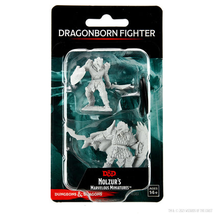 D&D Nolzur's Marvelous Miniatures: Dragonborn Fighter Male - 1