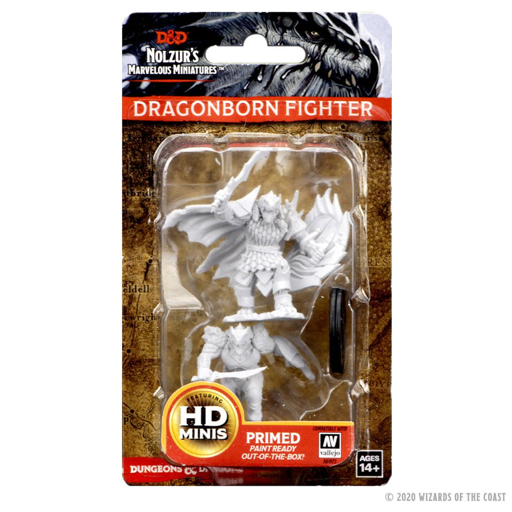 D&D Nolzur's Marvelous Miniatures: Dragonborn Male Fighter