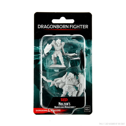 D&D Nolzur's Marvelous Miniatures: Dragonborn Fighter Male - 1