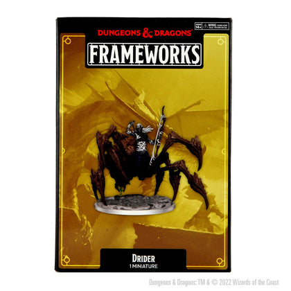 D&D Frameworks: Drider - Unpainted and Unassembled - 1