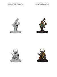 BACK-ORDER - D&D Nolzur's Marvelous Miniatures: Dwarf Female Barbarian