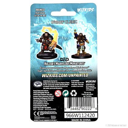 D&D Nolzur's Marvelous Miniatures: Dwarf Cleric Male - 2