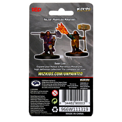 D&D Nolzur's Marvelous Miniatures - Male Dwarf Cleric - 2