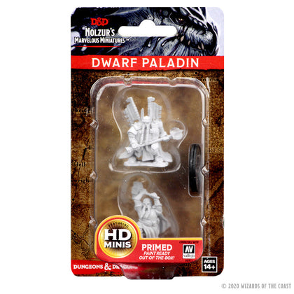 D&D Nolzur's Marvelous Miniatures: Dwarf Male Paladin - 1