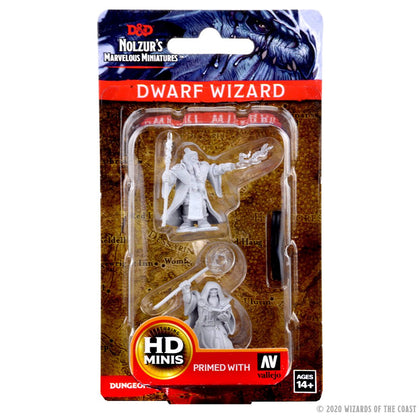 D&D Nolzur’s Marvelous Miniatures: Dwarf Male Wizard - 1