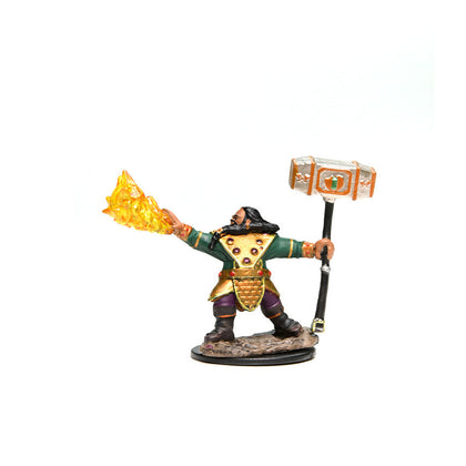 D&D Icons of the Realms Premium Figures: Dwarf Cleric Male - 3