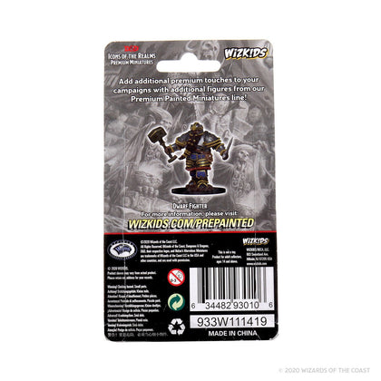 D&D Icons of the Realms Premium Figures: Dwarf Male Fighter - 2