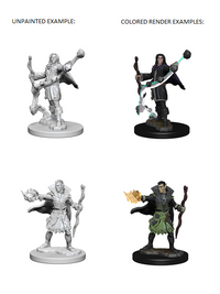 BACK-ORDER - Pathfinder Battles Deep Cuts Unpainted Miniatures: Elf Male Sorcerer