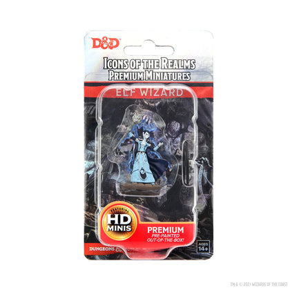 D&D Icons of the Realms Premium Figures: Elf Wizard Female - 1