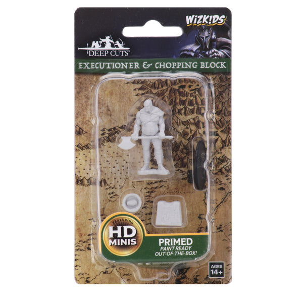 WizKids Deep Cuts Miniatures: Executioner & Chopping Block