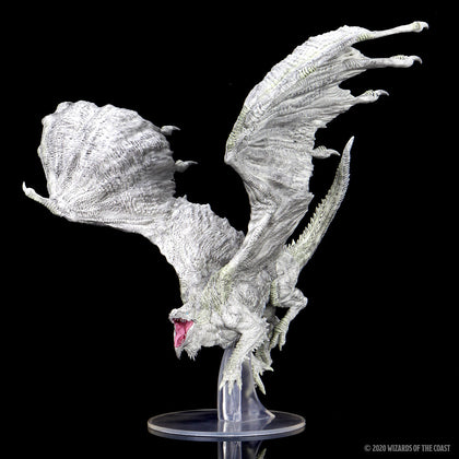 D&D Icons of the Realms: Adult White Dragon Premium Figure - 5