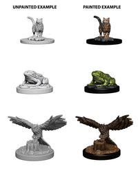 WizKids Deep Cuts Unpainted Miniatures: Familiars